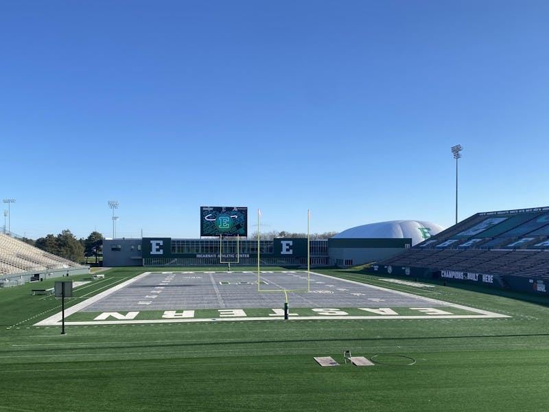 A new era on the green: Jesse Siordia and the rise of women's flag football at Eastern Michigan