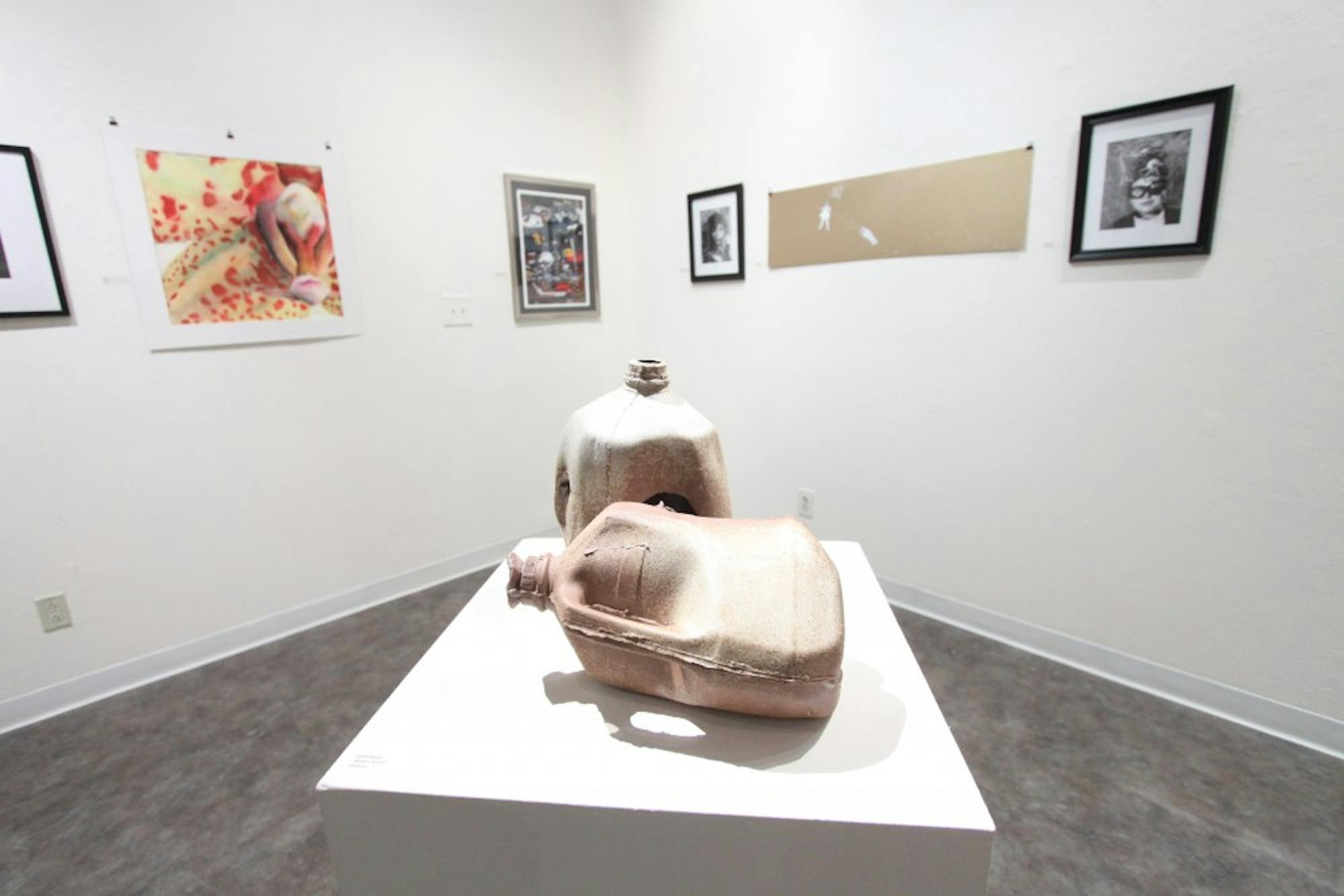 	The annual Student Juried Art Exhibition will be on display until Feb. 12 in the Ford Gallery. 