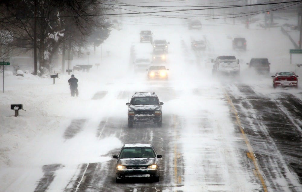 Commuters face car trouble, treacherous weather