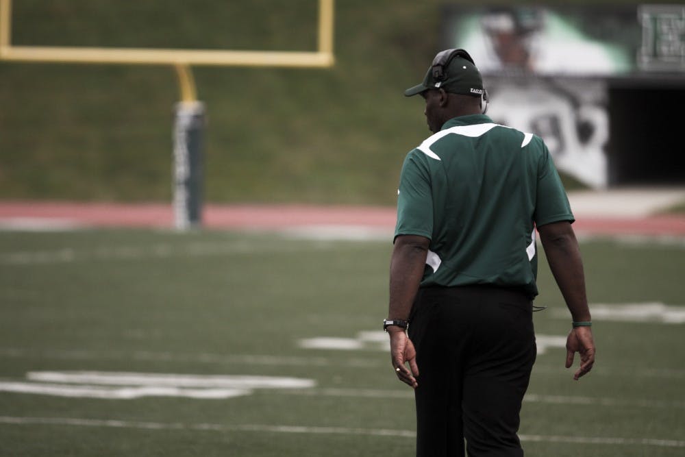  EMU head coach Ron English is 2-22 in two seasons. He lost his first 18 games.