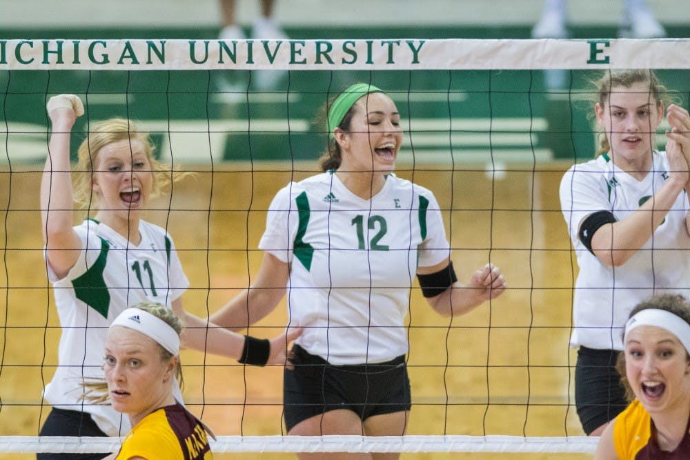 Volleyball falls to Ohio in 4 sets