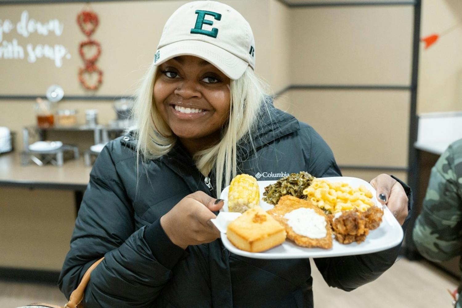 Student at Soul Food Night