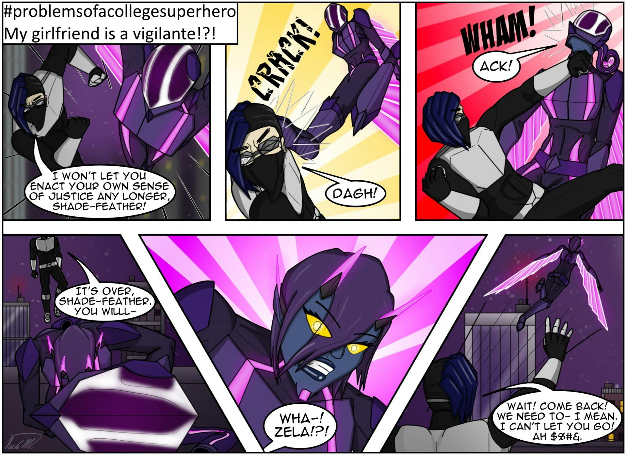 #problemsofacollegesuperhero