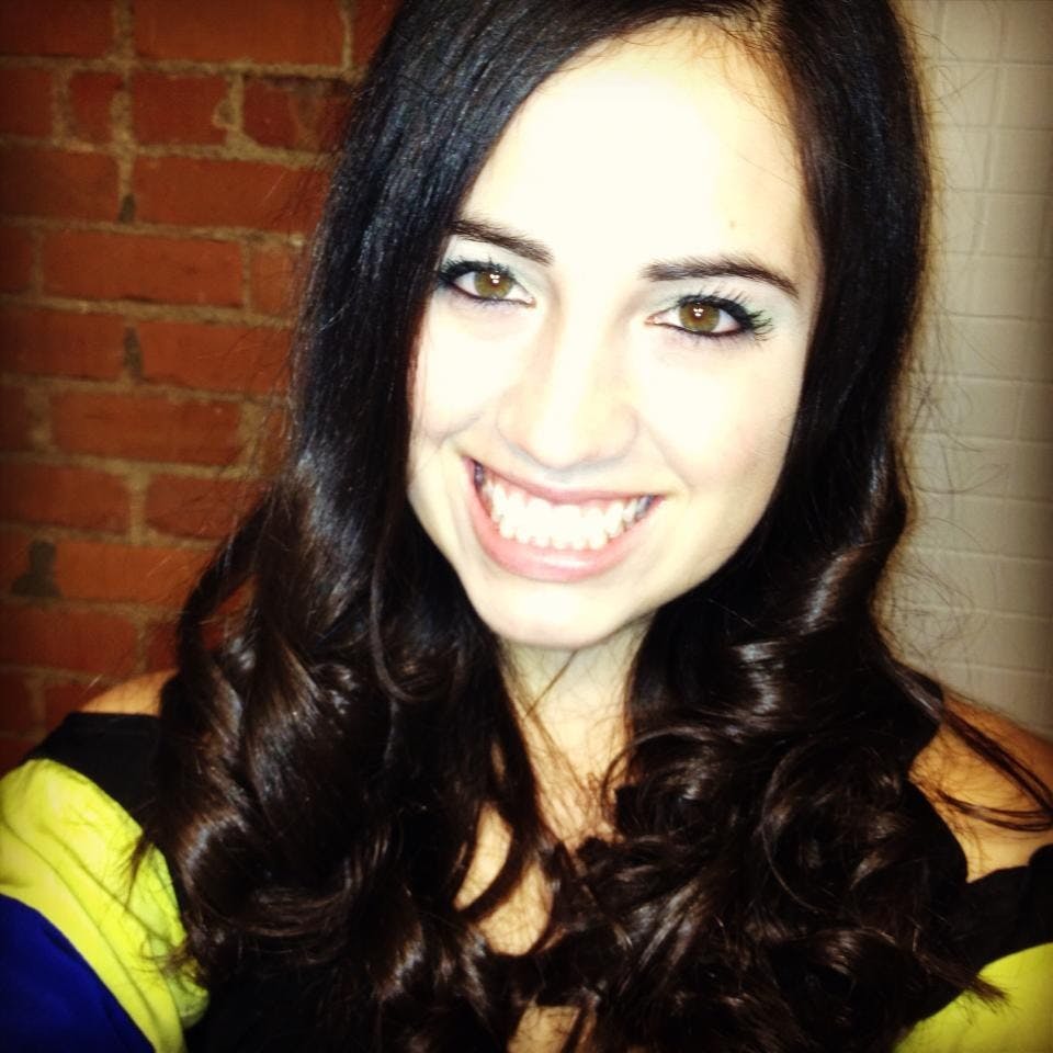 	Taylor Reckert is on track to receive her bachelor’s and master’s degrees.