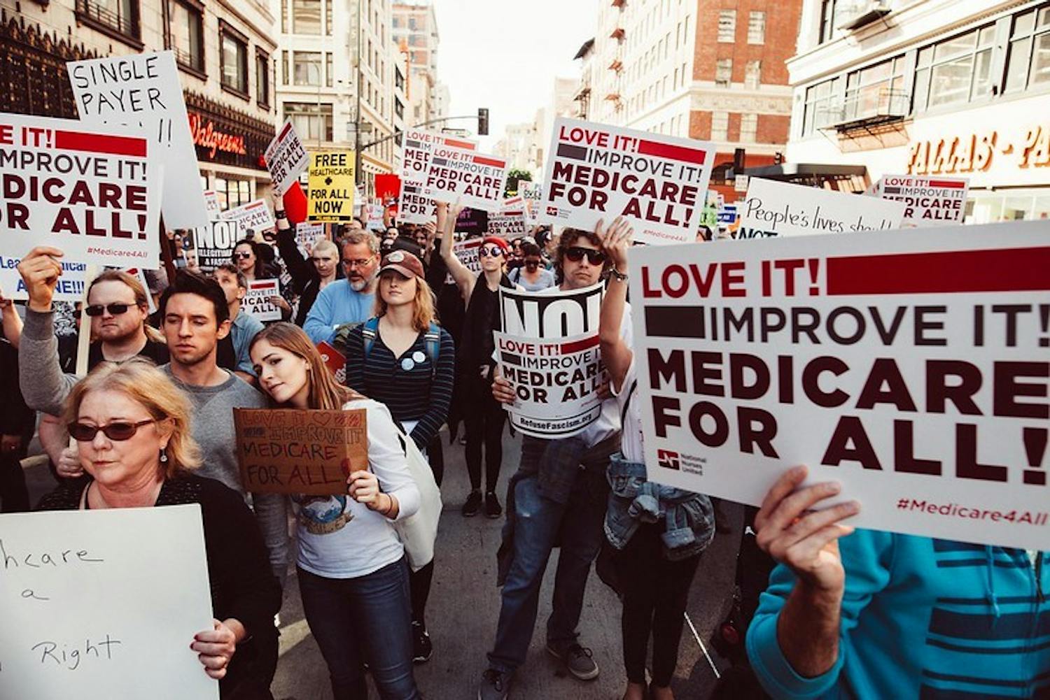 Medicare For All Rally in Los Angeles (2017)