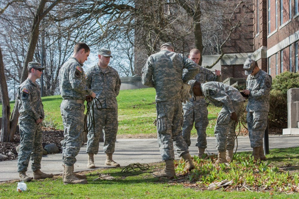 EMU ROTC takes third in first Ranger Challenge event for fall