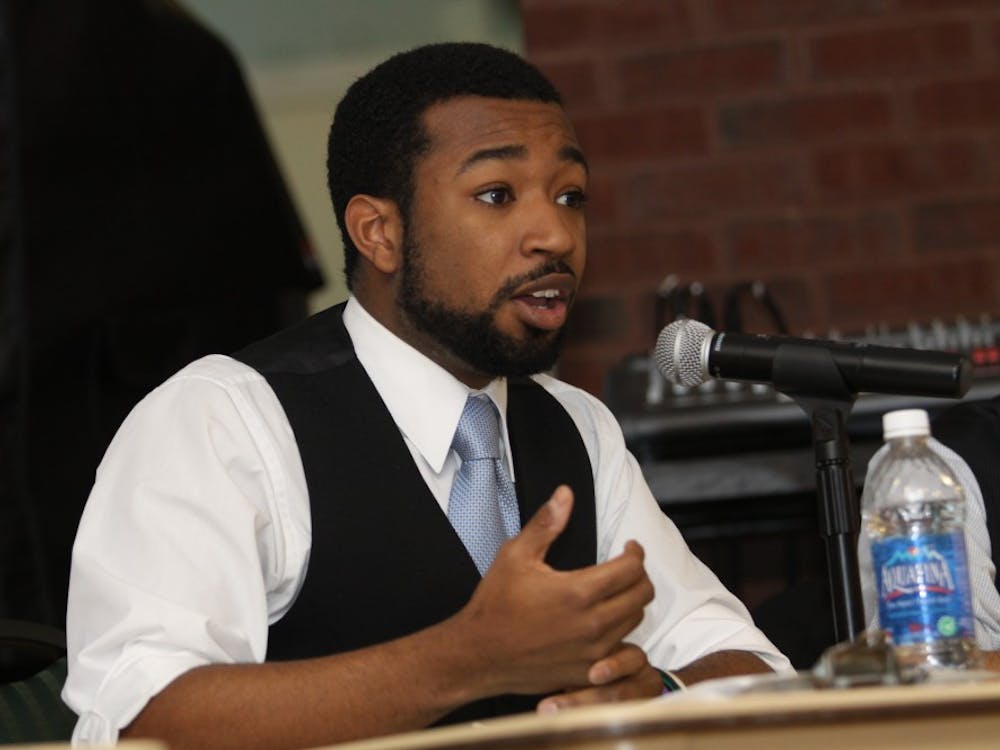 	Jelani McGadney, one of the candiates for student body president, has expressed his willingness to work with EMU and the Ann Arbor Transportation Authortiy to help alleviate campus parking woes.