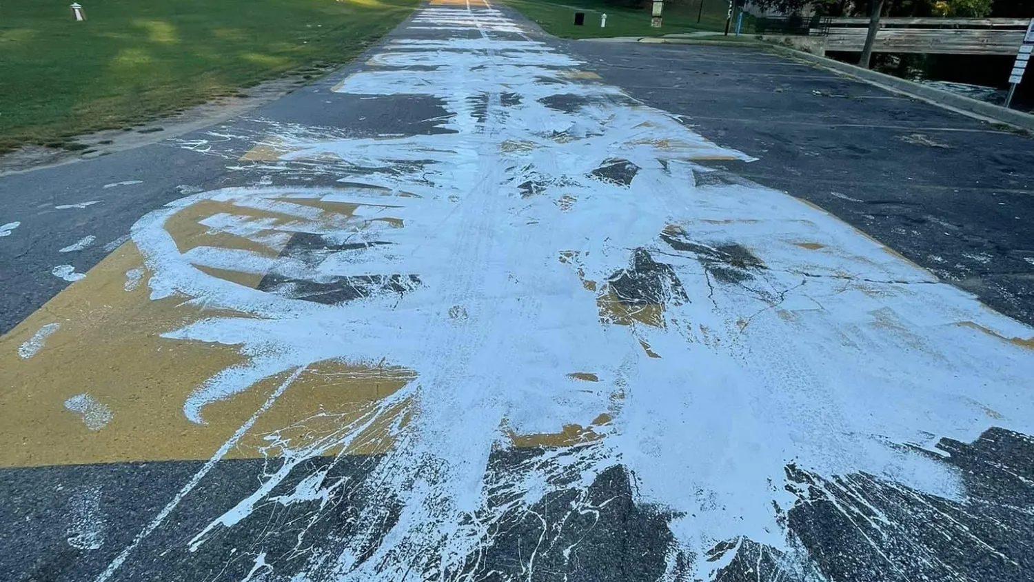 Ypsilanti Black Lives Matter mural defaced
