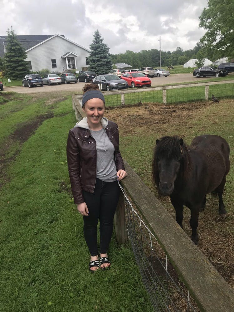 Olivia Vigiletti at Dawn Farm