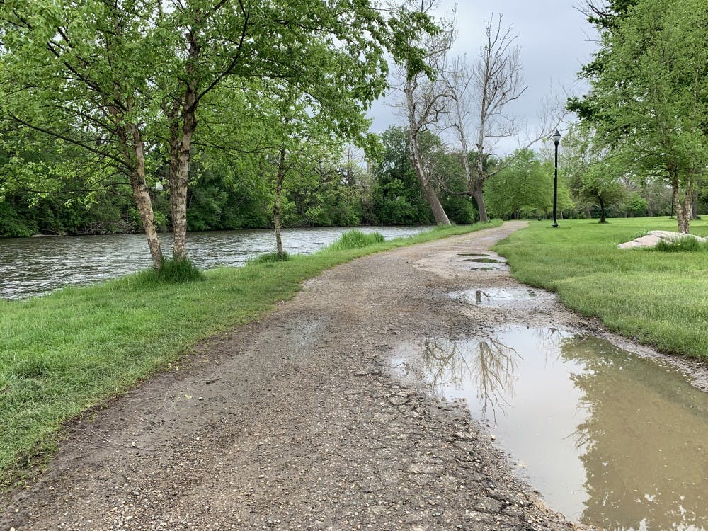 Roadway in Riverside Park