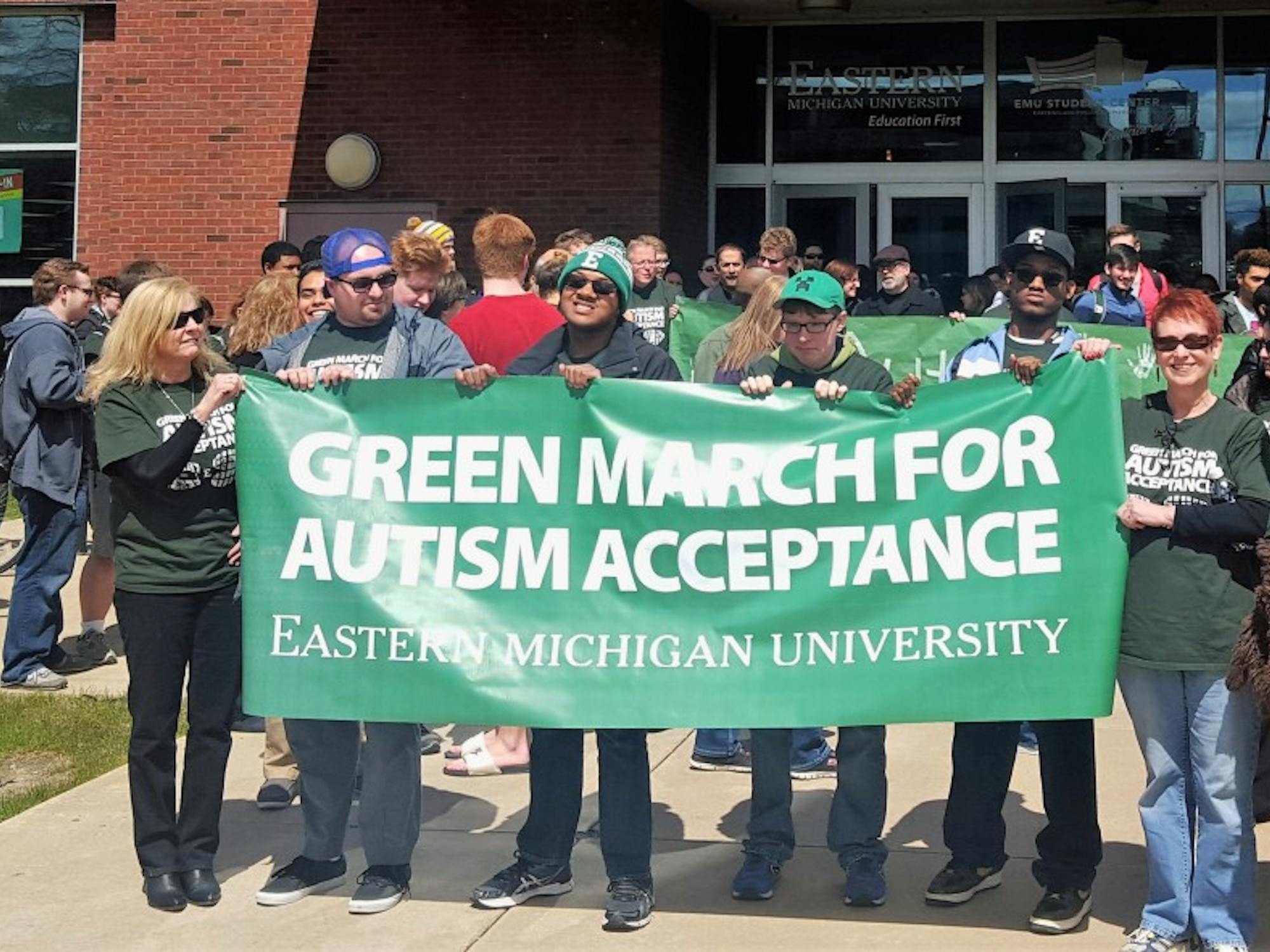 Green March for Autism Acceptance, April 12, 2016.&nbsp;