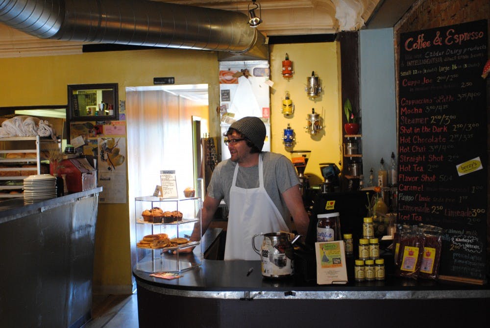 Leto Rankine working behind the counter at Beezy’s Cafe on North Washington Street. Beezy’s serves up home-style breakfast, lunch and dinner for everyone from vegans to meat lovers. The cafe is open Monday through Saturday 7 a.m. - 7 p.m.