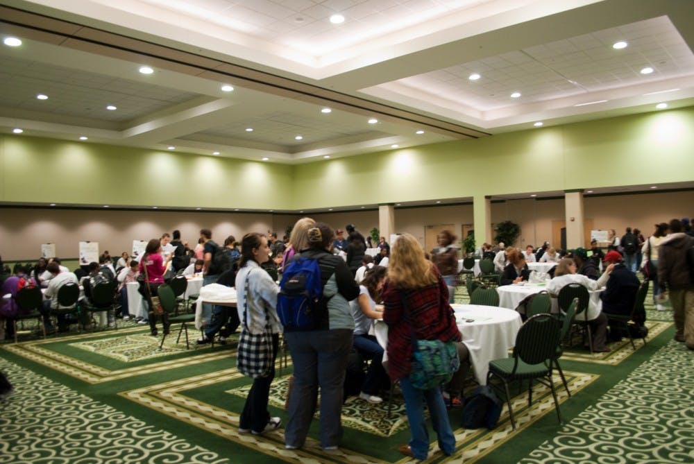 National Day on Writing was hosted in the Student Center Ballroom.