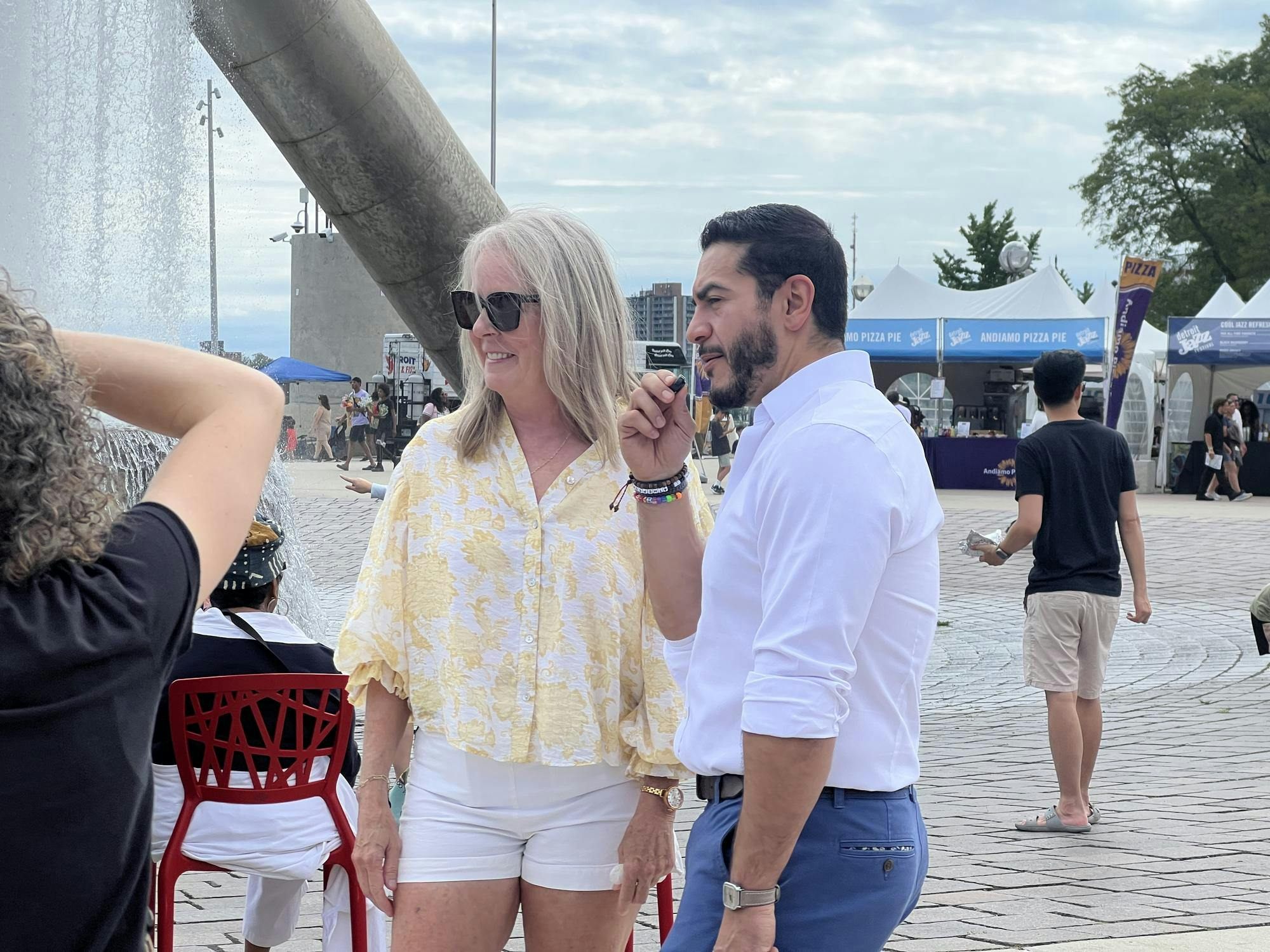 Abdul El-Sayed at Hart Plaza
