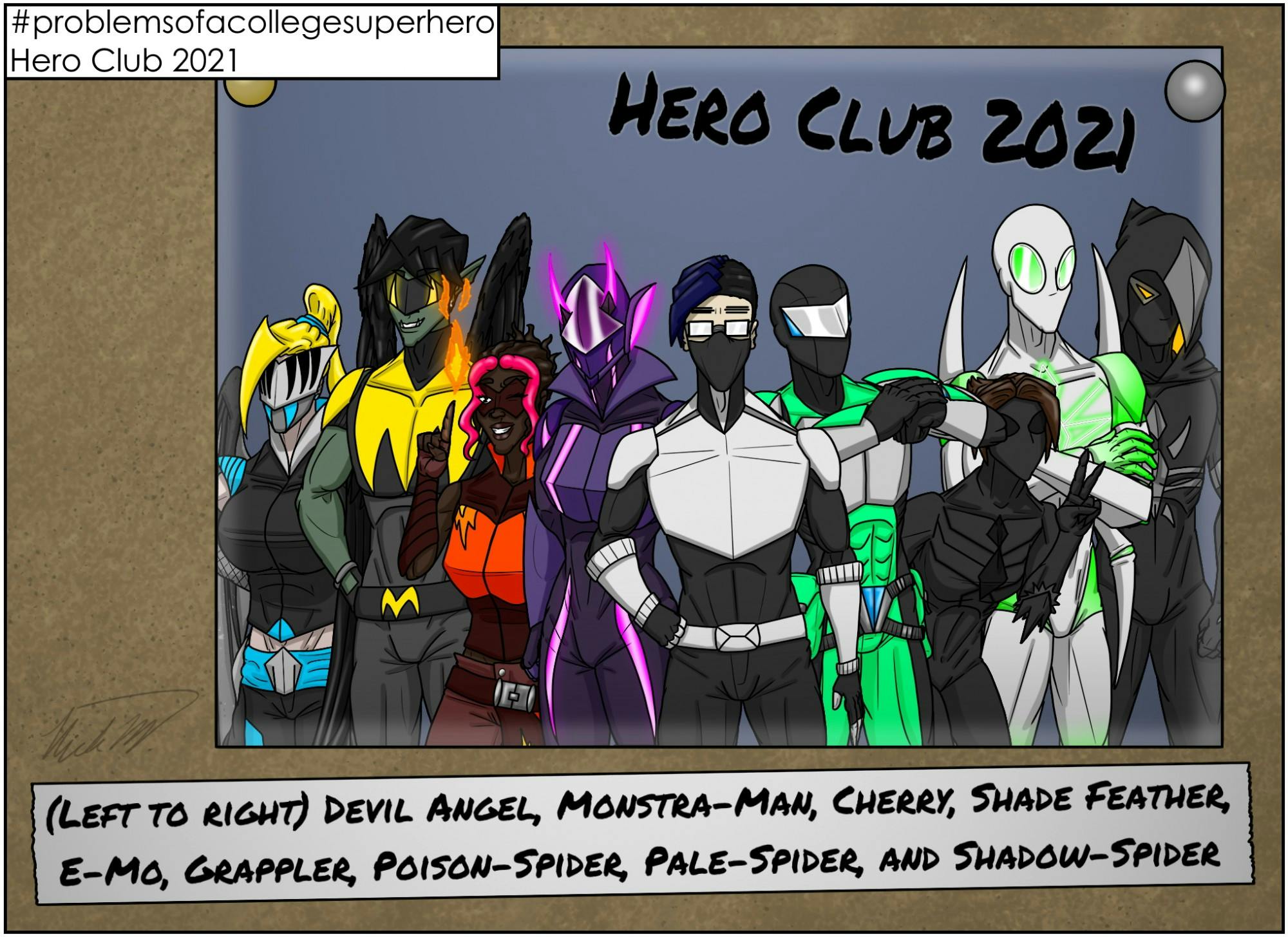 #problemsofacollegesuperhero