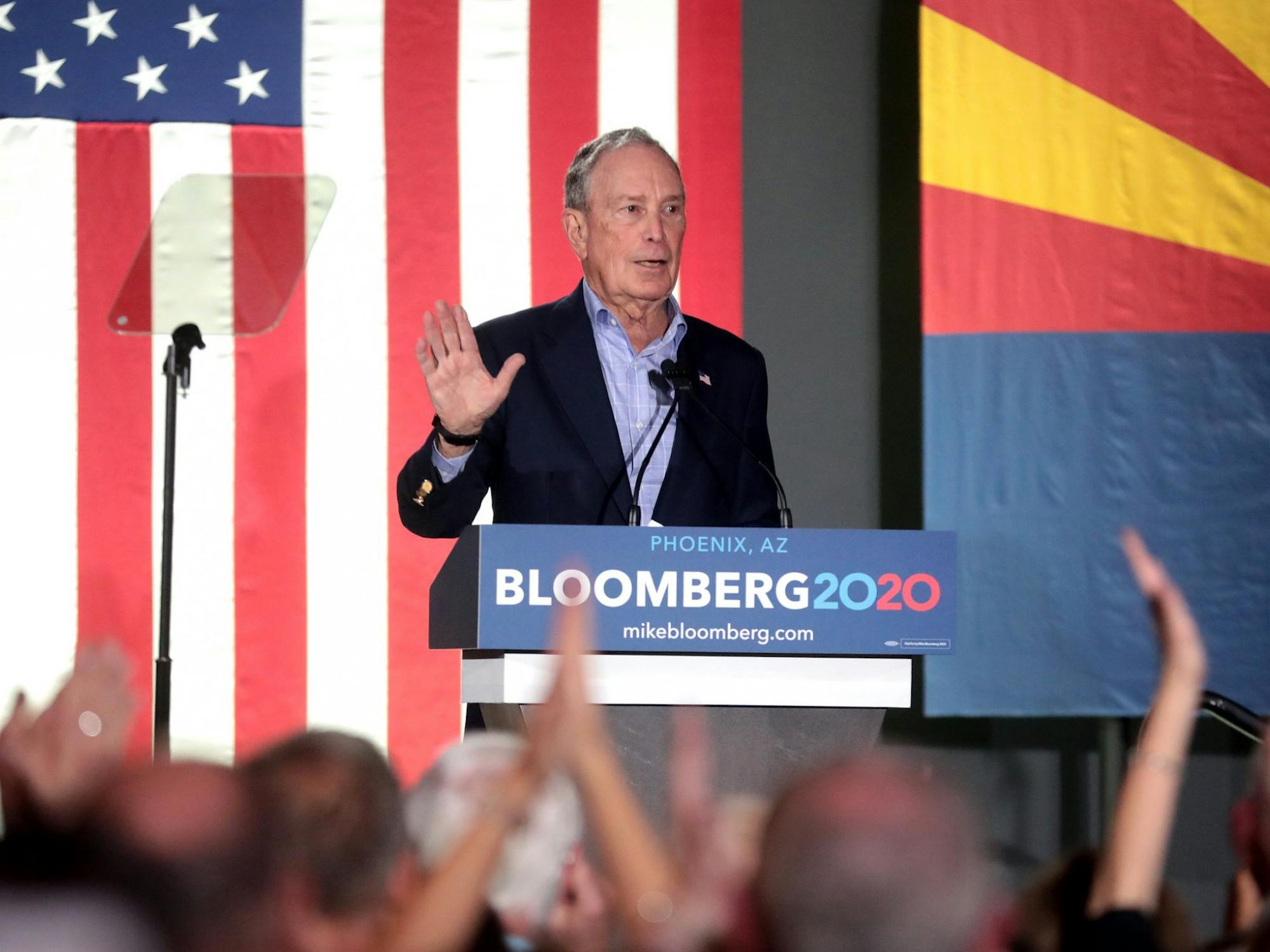 Michael Bloomberg campaign rally