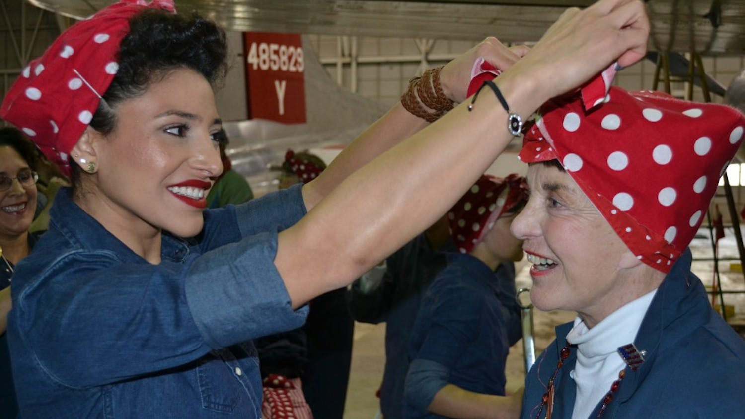 Rosie The Riveter attempts Guinness World Record