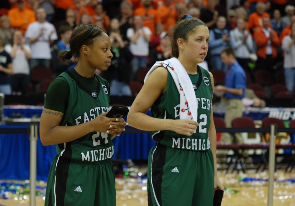 EMU women's basketball 2011 Mac Championship