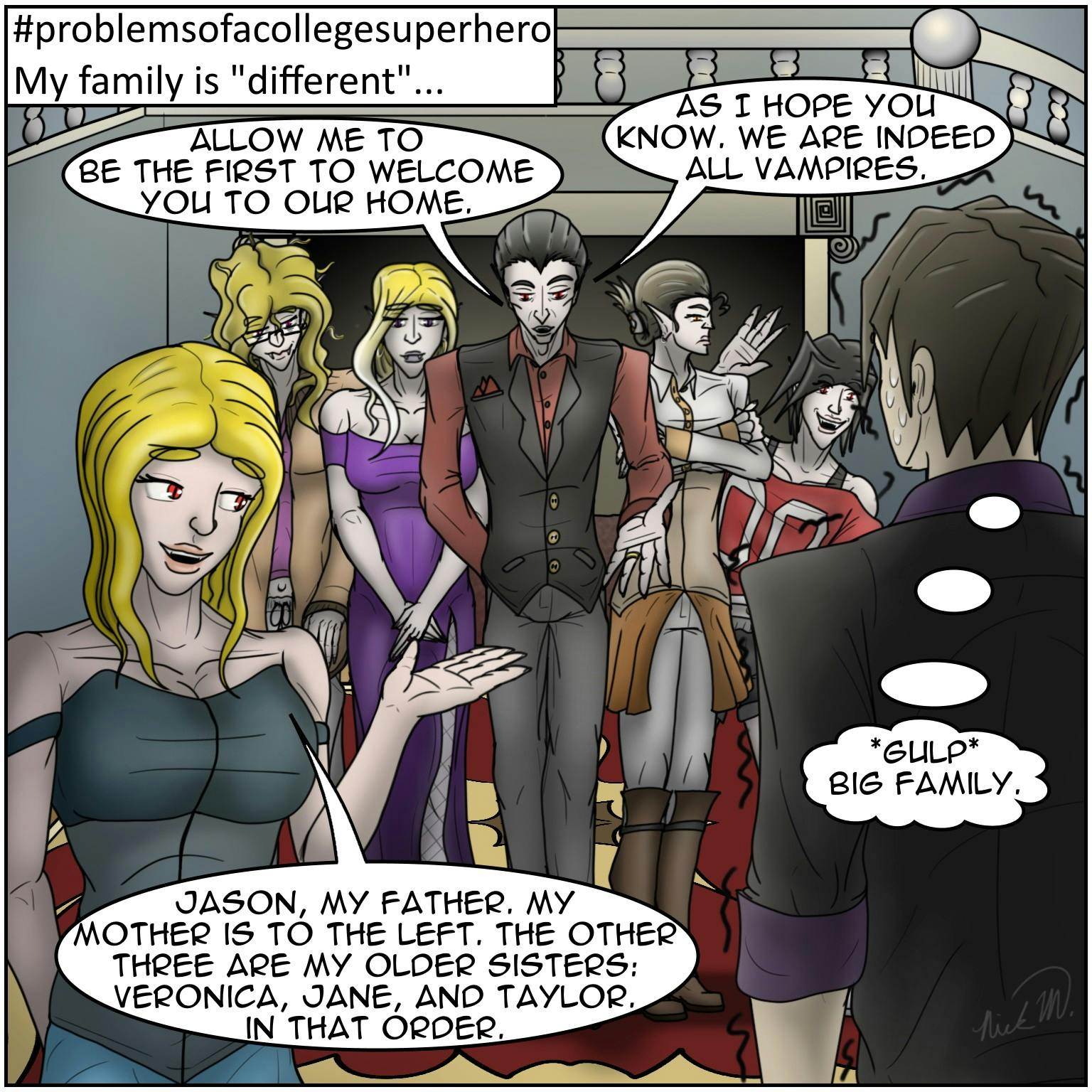 #problemsofacollegesuperhero