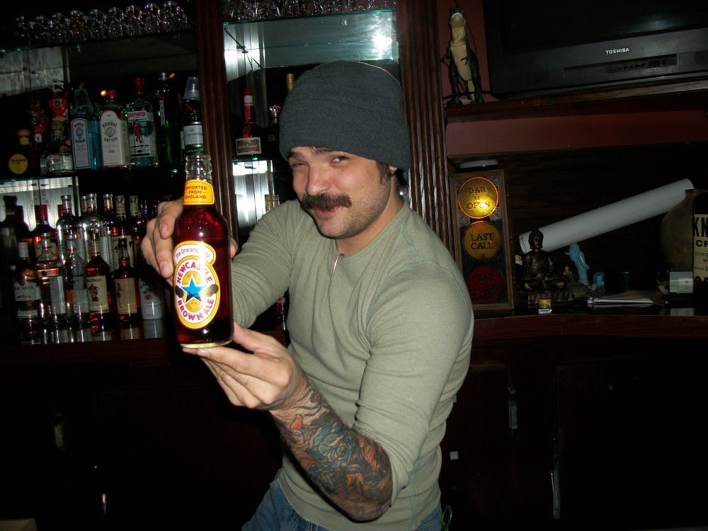 drunken mustache aficionado 