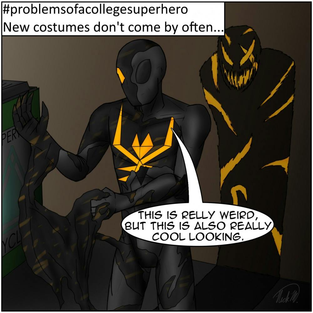 PROBLEMS OF A COLLEGE SUPERHERO