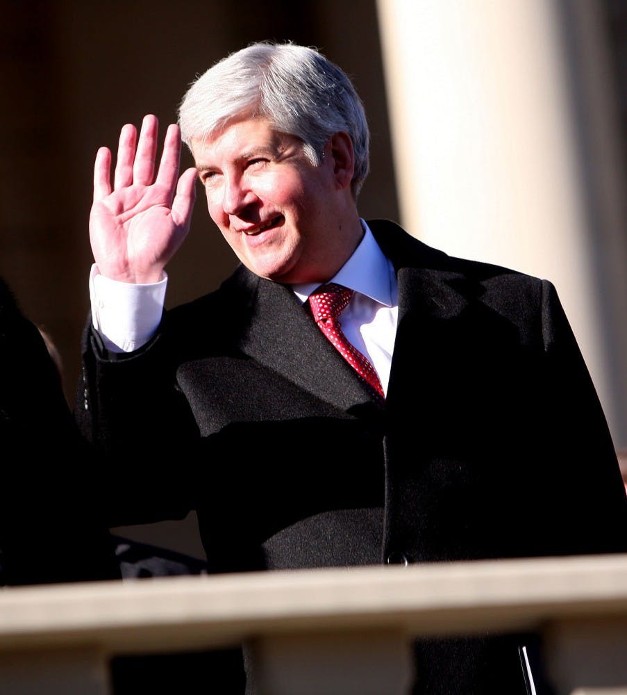 US NEWS MICH-GOVERNOR 3 DE