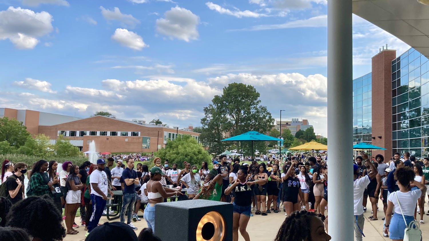 Hundreds attend Eagle Fest as students return to the EMU campus post pandemic