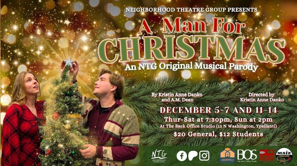 A Man for Christmas promotional poster
