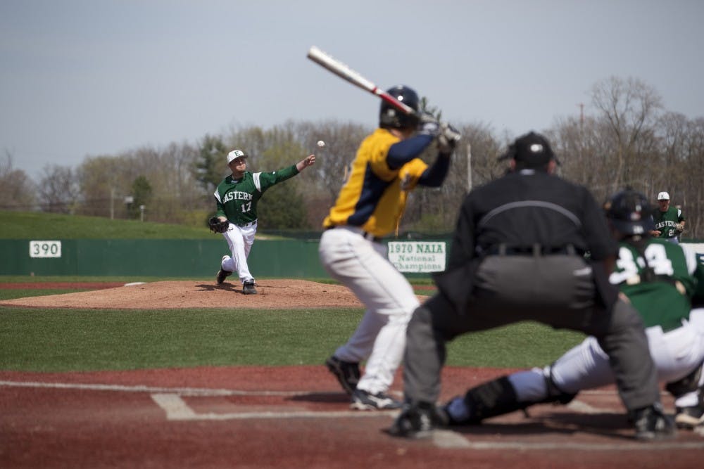 Robert Wendzicki, above, allowed no runs in four straight innings during a game Saturday against Clemson.