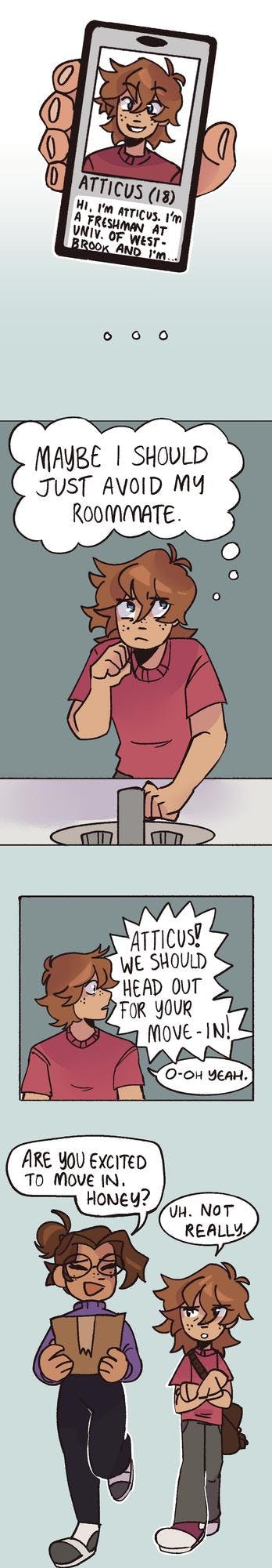 Moonlight Comic: The Roommate