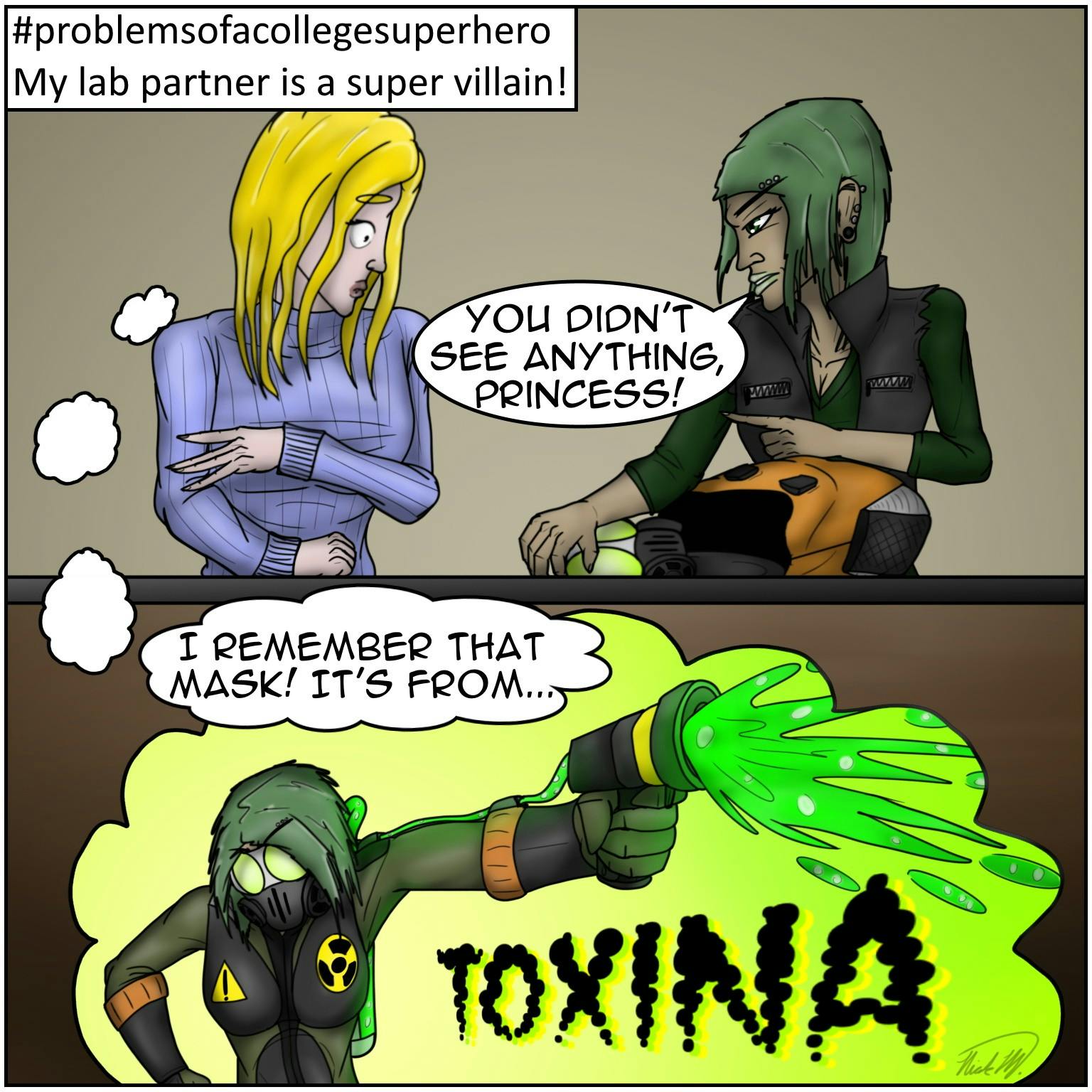 #problemsofacollegesuperhero