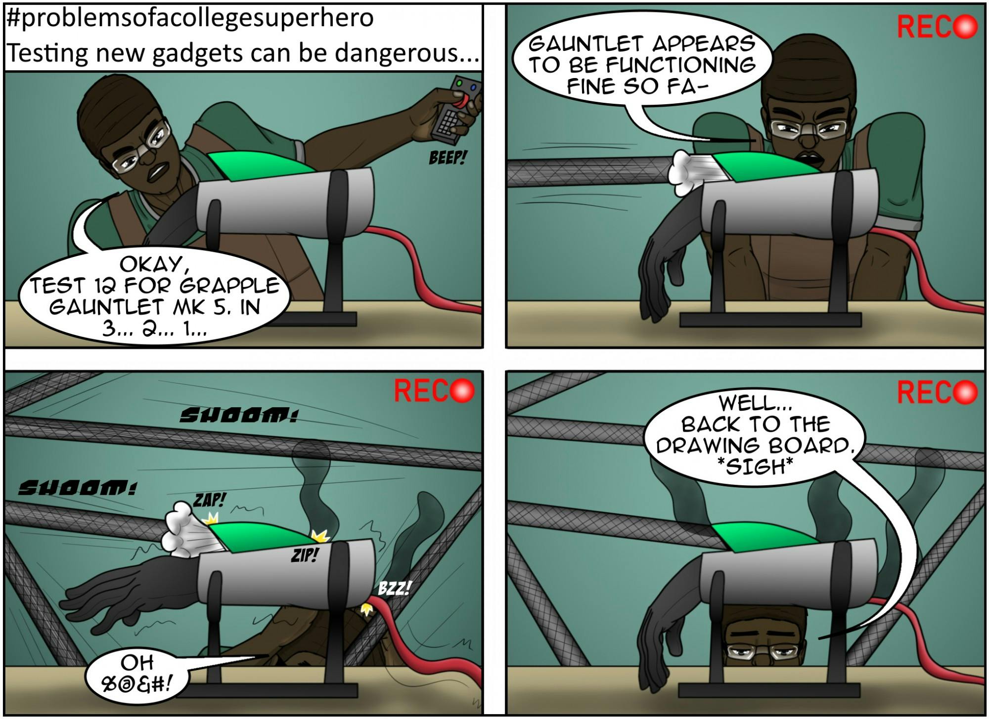 #problemsofacollegesuperhero