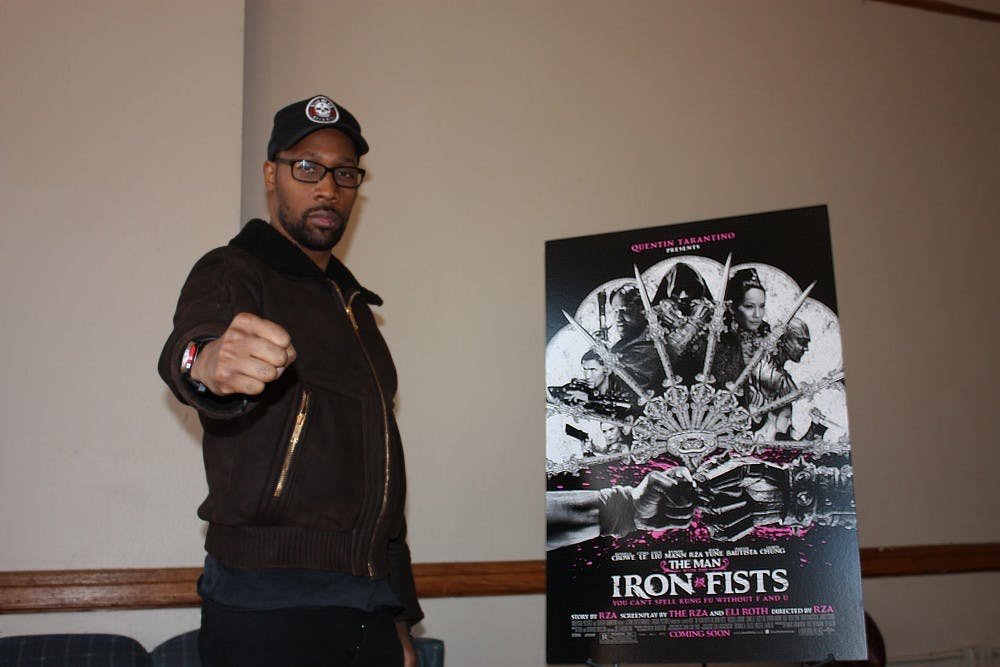 Wu-Tang Clan’s RZA promotes ‘Iron Fists’