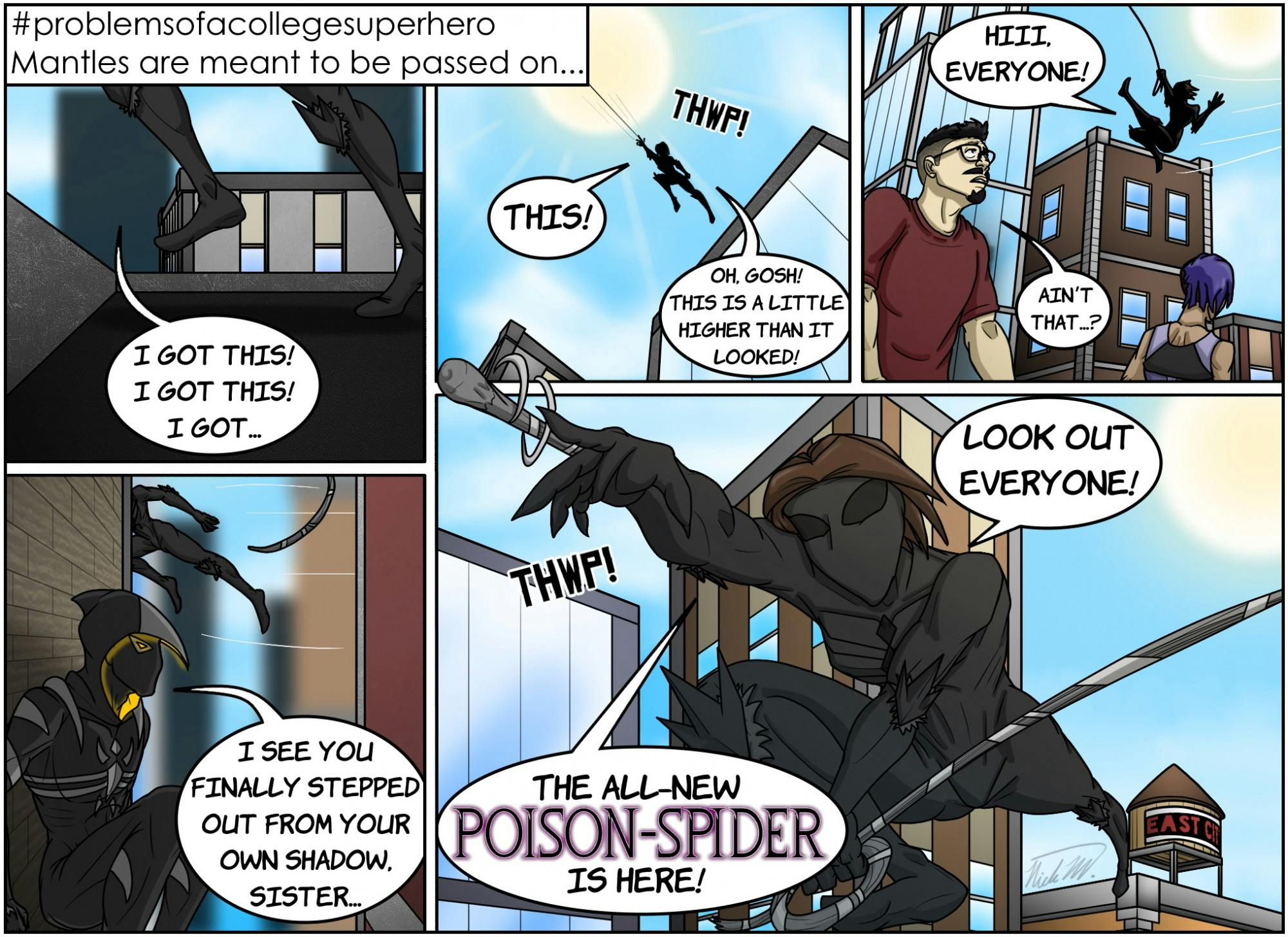 #problemsofacollegesuperhero