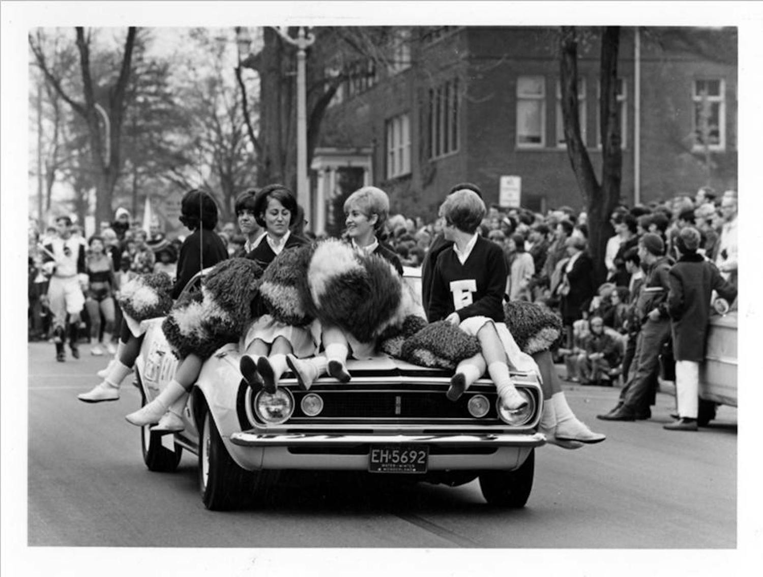 Eastern Michigan University homecoming parade 1967
