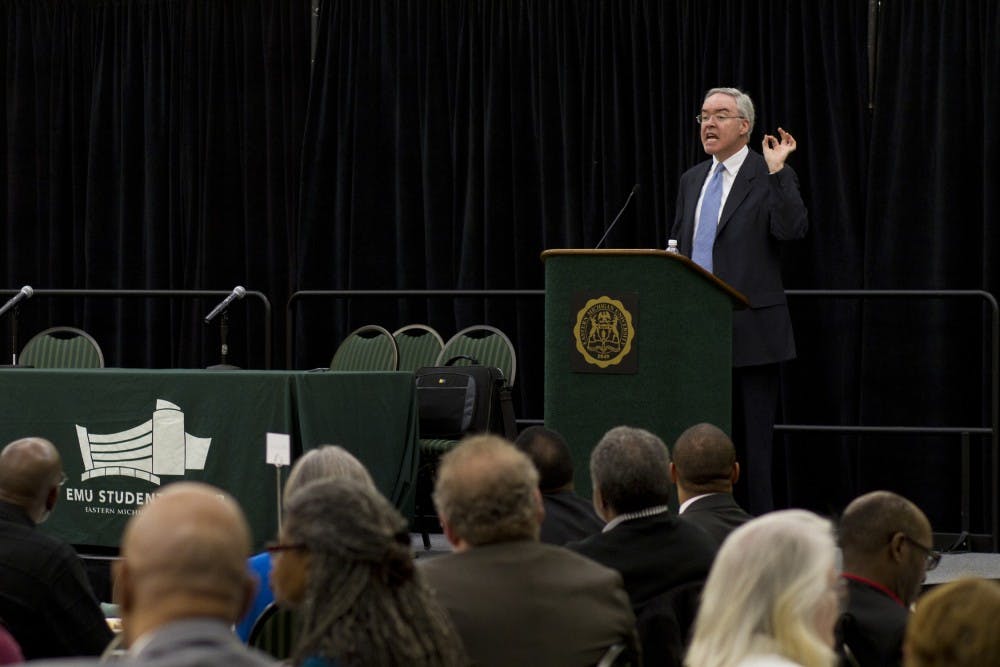 Thomas Sugrue, a professor of history and sociology at  the University of Pennsylvania, gave the keynote address Friday.