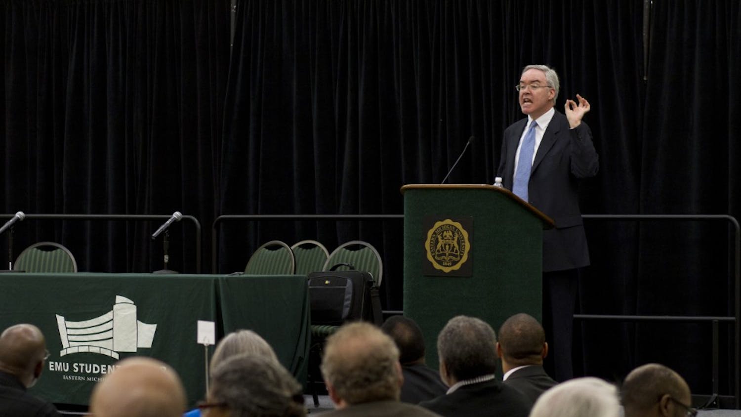 Thomas Sugrue, a professor of history and sociology at the University of Pennsylvania, gave the keynote address Friday.