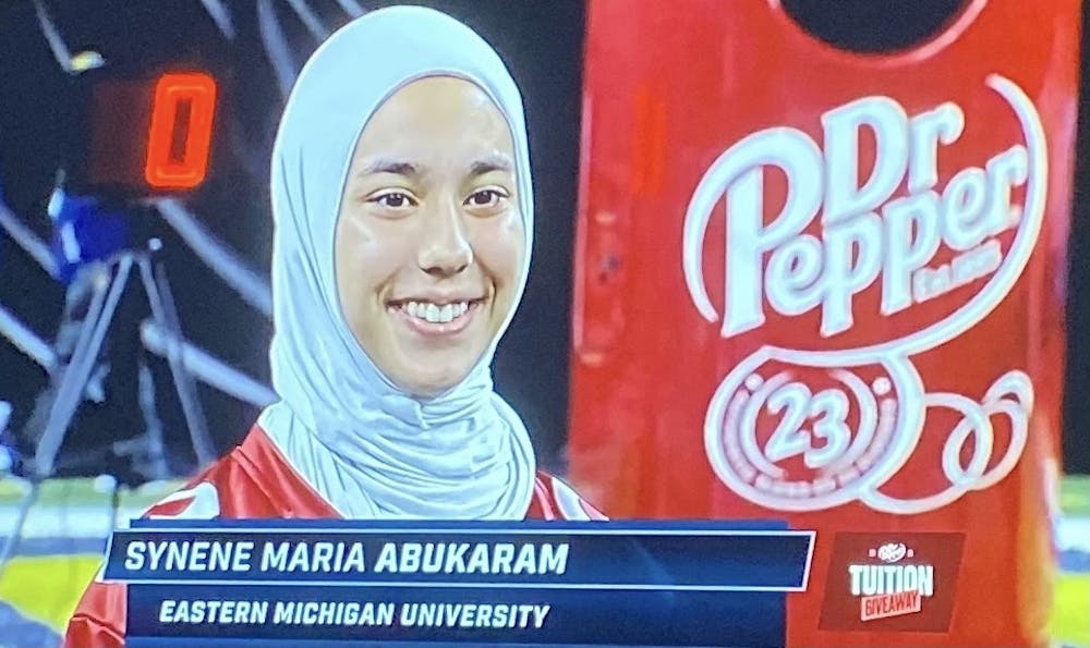 EMU rower Synene Maria Abukaram wins $100K Dr. Pepper tuition scholarship