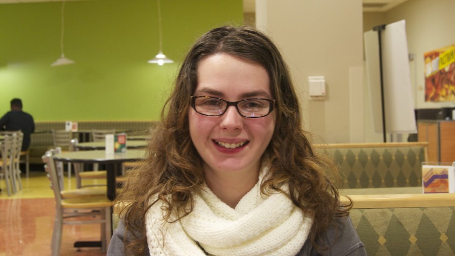 “ I spent my Thanksgiving break with my family and catching up on all of my homework before finals.”Ashley Hagadon, senior, music education major