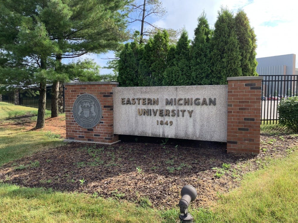 Eastern Michigan University Sign 