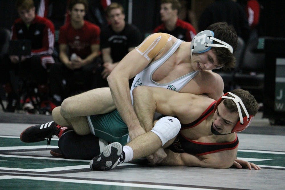 Wrestling drops fourth straight in loss to NIU