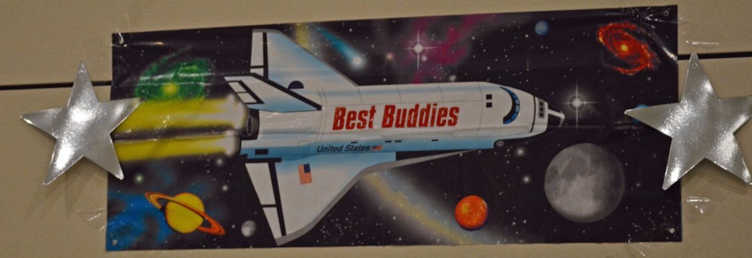 	At the 16th annual ball Saturday night, games and activities with an outer space theme were available for the Best Buddies members.