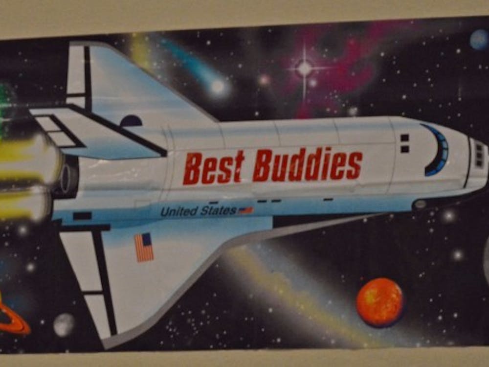 	At the 16th annual ball Saturday night, games and activities with an outer space theme were available for the Best Buddies members.