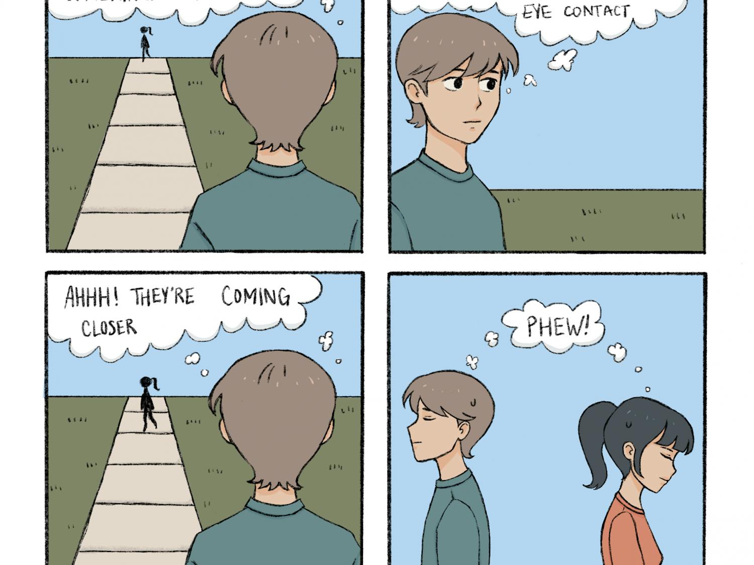 Passing By a Stranger