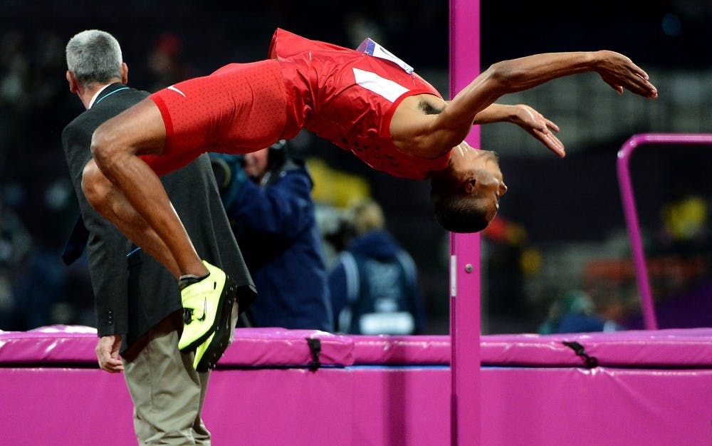 SPORTS OLY-ATH-MHIGHJUMP 4 LA