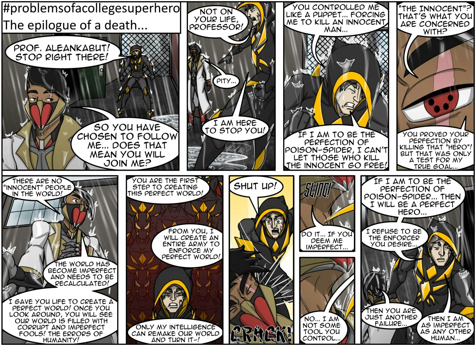 #problemsofacollegesuperhero