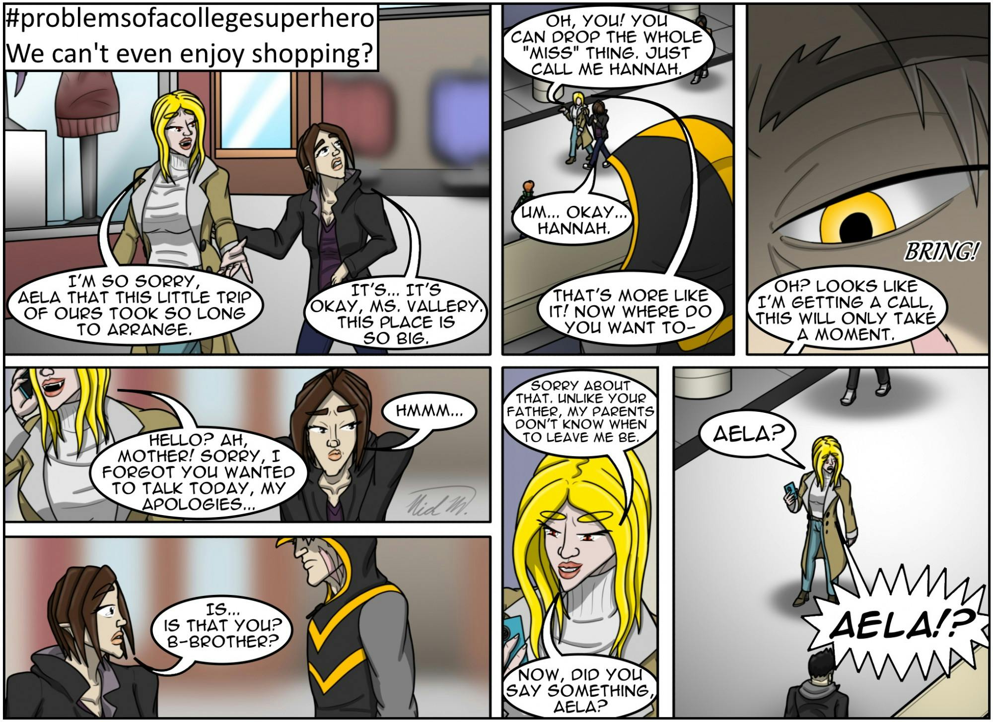 #problemsofacollegesuperhero