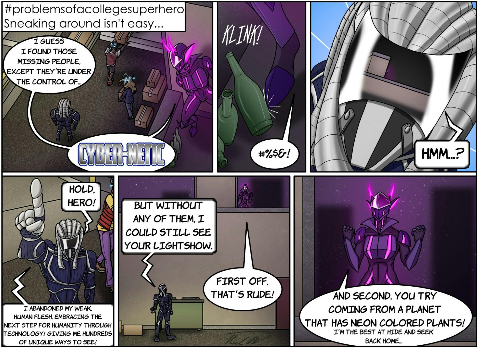 #problemsofacollegesuperhero