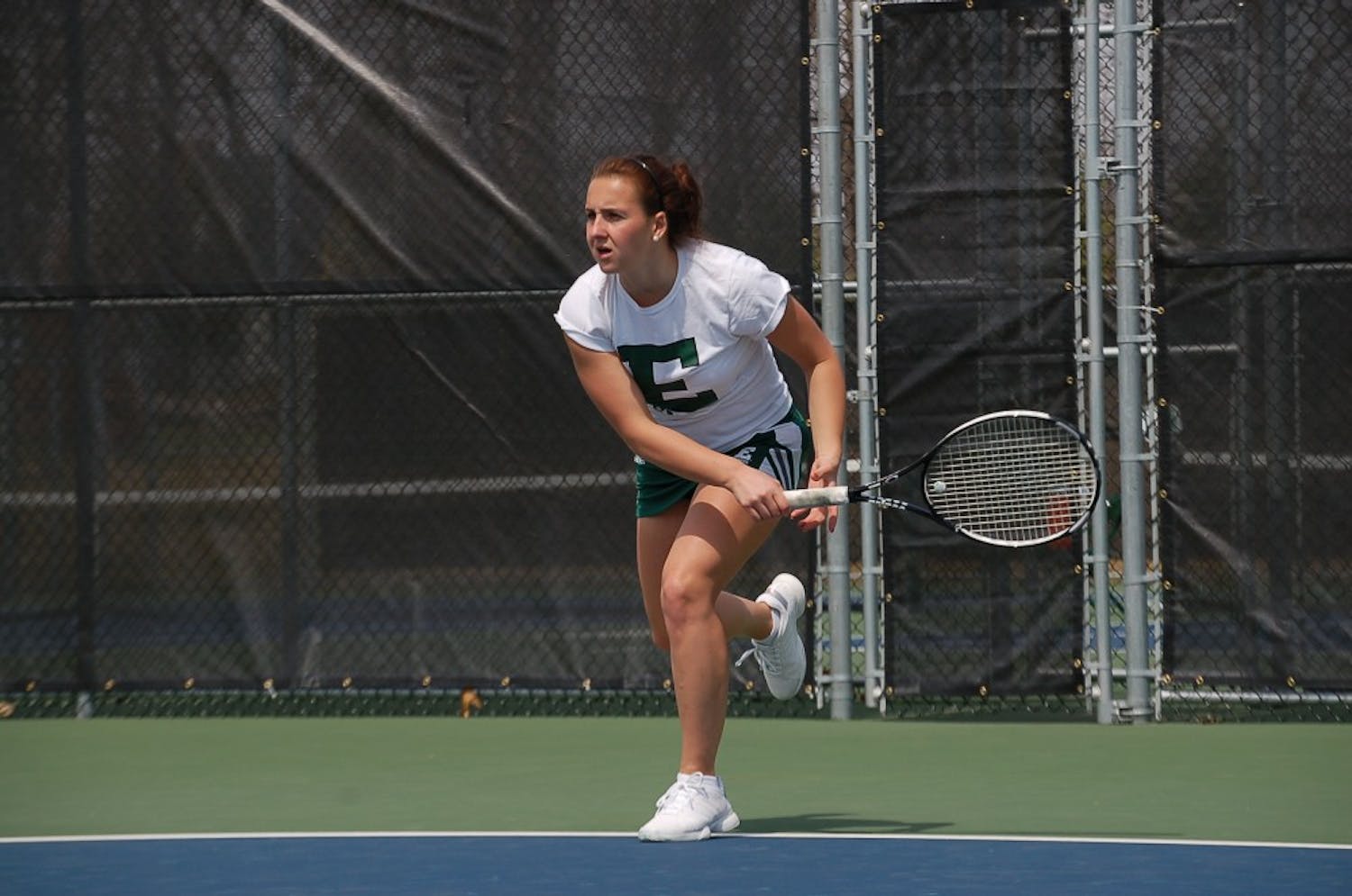 	The Eagles wrap up the 2013-14 season with a match at Northern Illinois University next Saturday.