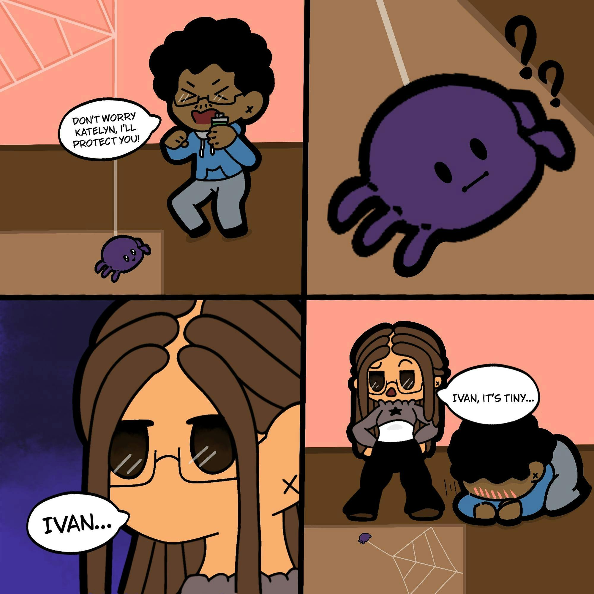 Spider The Mighty & Ivan The Tiny.